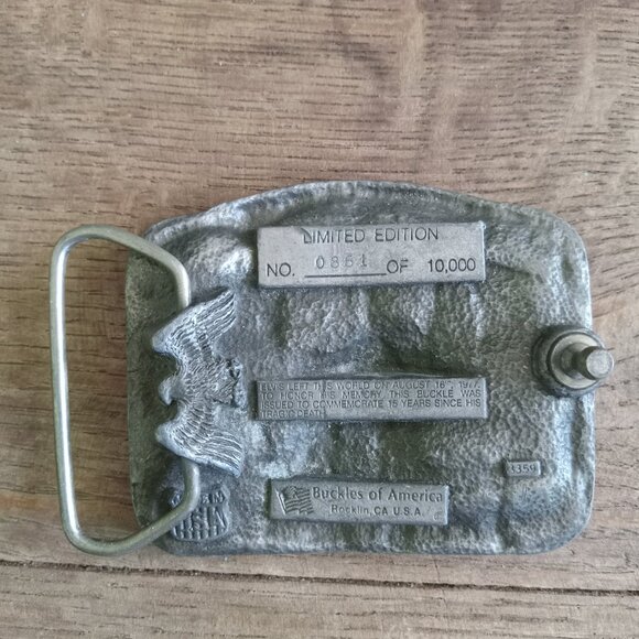 ELVIS  Belt Buckle - Picture 2 of 2